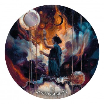 Dark Moon Oracle kortos Hay House